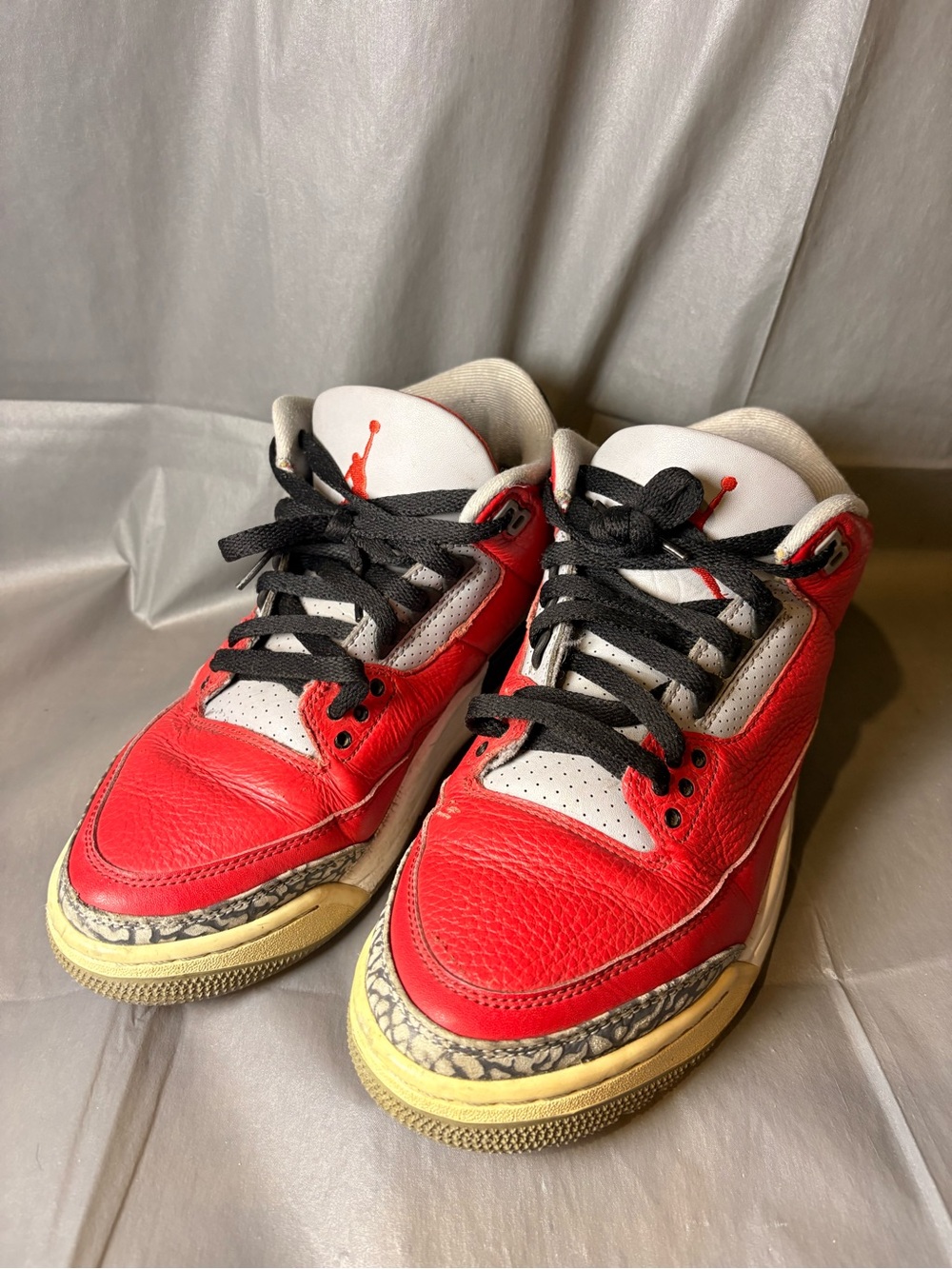 Nike Air Jordan III Retro SE Fire Red Fire Red Cement Grey Size 8